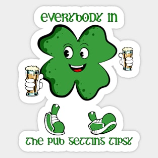 Shamrock Shake Sticker